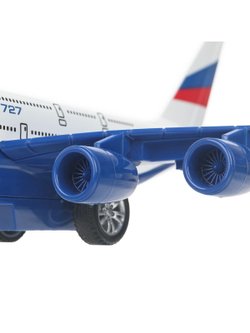 Самолет детский металлический 22 см Авиалайнер