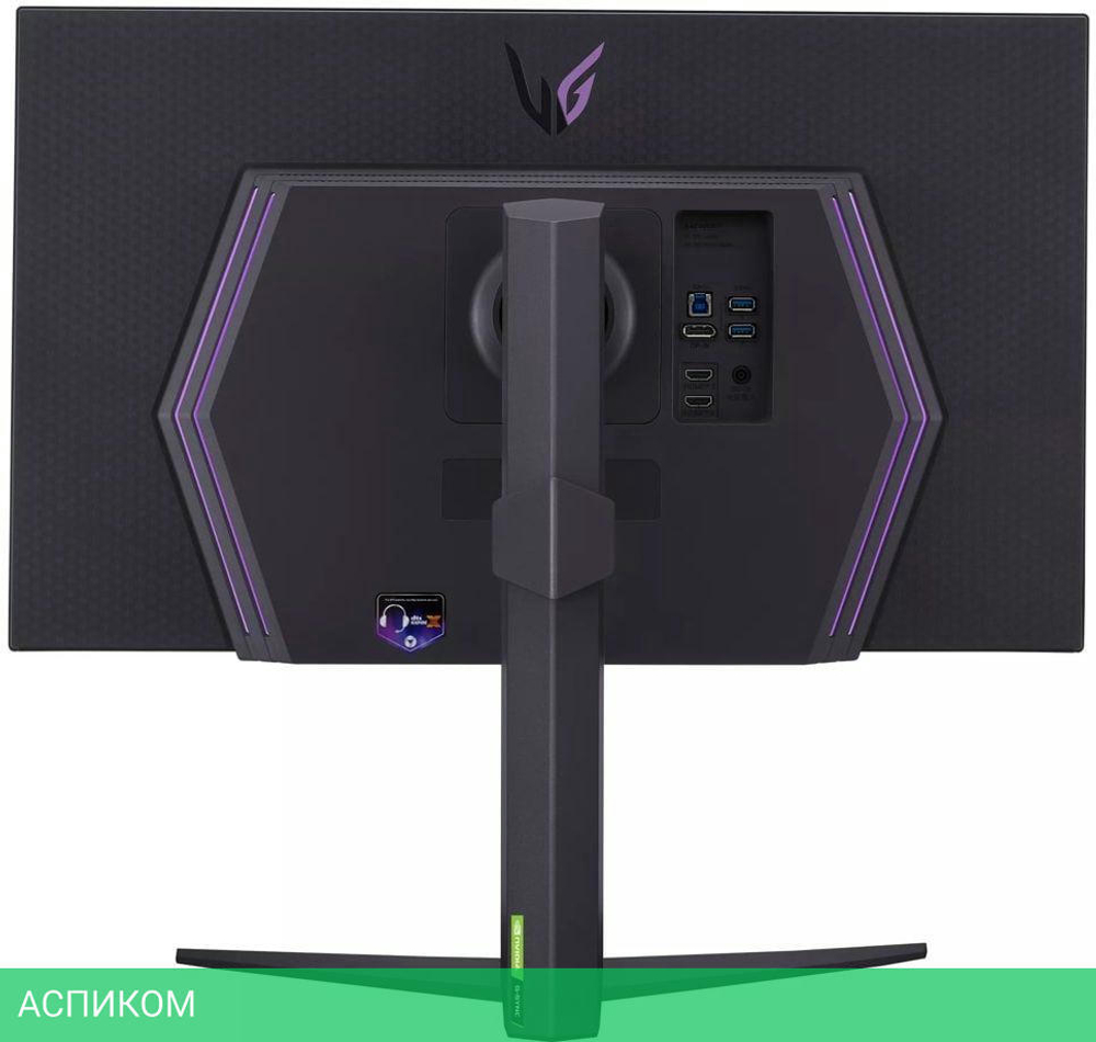 Монитор LG UltraGear 27GR93U-B черный