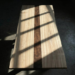 Ясень с инкрустацией ореха