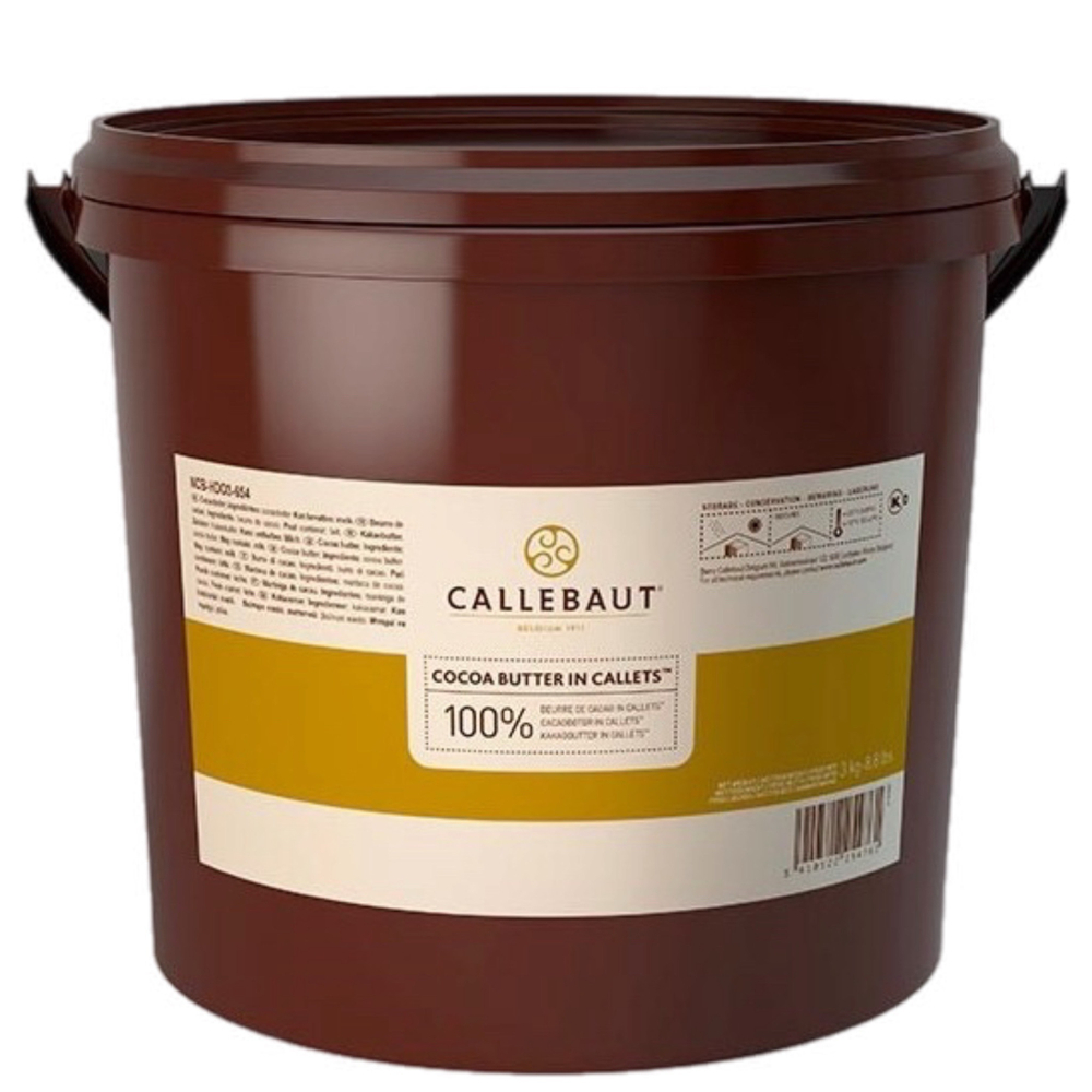 Какао-масло Callebaut 3 кг