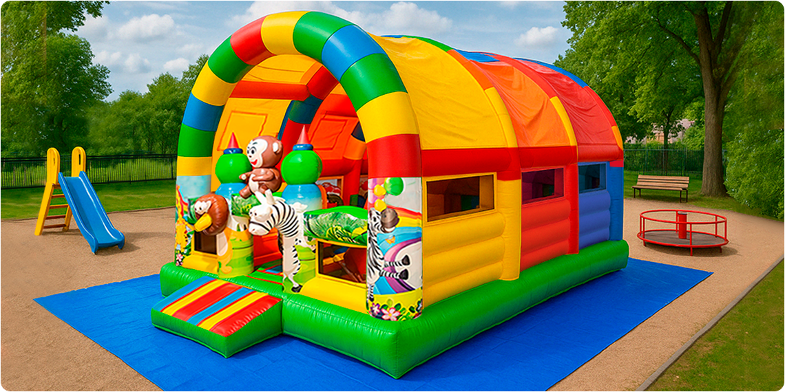 Вариант для небольшой детской площадки в 2021 году