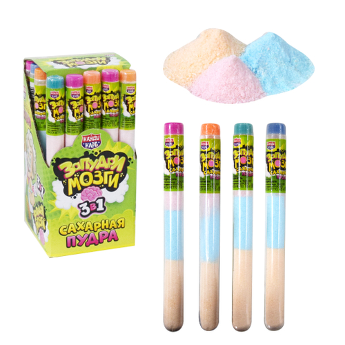 Сах пудра 3в1 "Запудри мозги" 12*30шт 15г