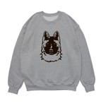 Свитшот "Акита - портрет"