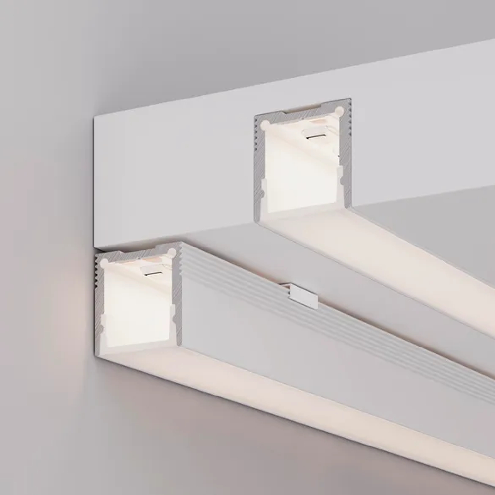 Профиль SL-SLIM20-H20-3000 WHITE (BY) (Arlight, Алюминий) 064825