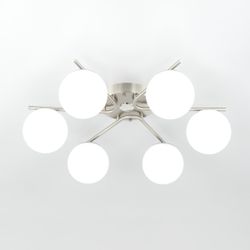 Citilux Адам Смарт CL228A161 RGB LED Умная люстра Матовый Хром