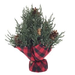 GAEM Изделие декоративное "Елка", L10 W10 H17 см, 4в.