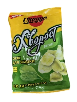 Хворост снэк для жарки со Шпинатом 300 г