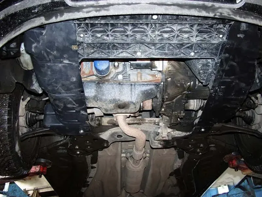 Защита картера и КПП Sheriff для Fiat Stilo (192) 2001-2007 арт.07.0472