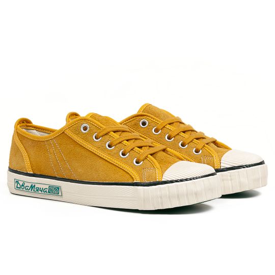 Кеды Два мяча 1971 Y1 LEA желтые