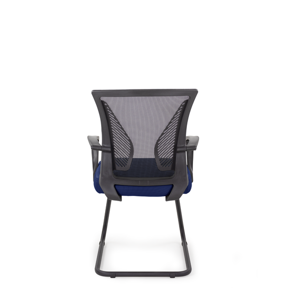 Кресло СН-800 Энжел черный Н/п Нео BL TW-01/Е53-к (черный/темно-синий)