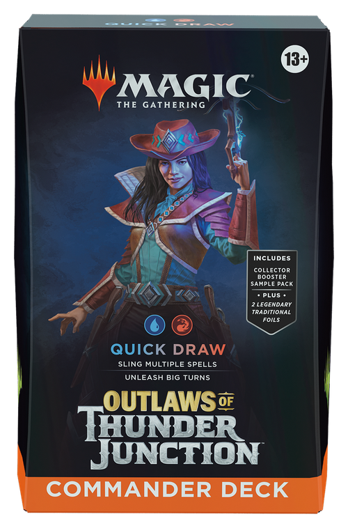 Колода Commander выпуска Outlaws of Thunder Junction (на английском языке) - Quick Draw