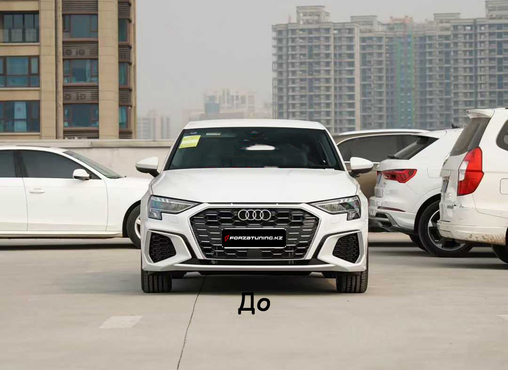 Передний бампер RS3 для Audi A3 2021-2024+ Ауди обвес