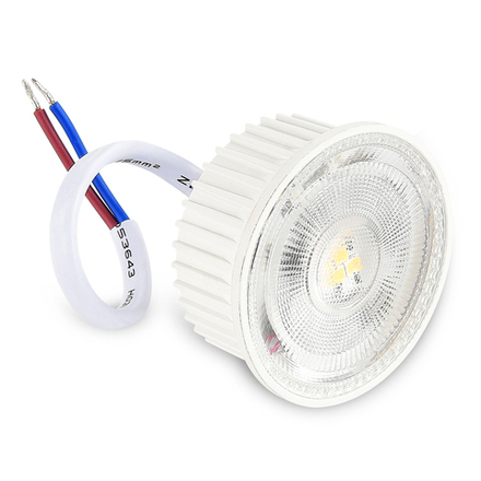 Donel, Светодиодный модуль 7Вт, MR16, 220-240В, 4000K, 600Лм, Ra>80, 38°, D50xH22мм, белый, Dim Tria