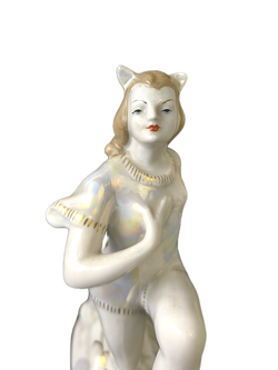 Статуэтка "Балерина-Кошка" ("Лисичка") ДФЗ Вербилки