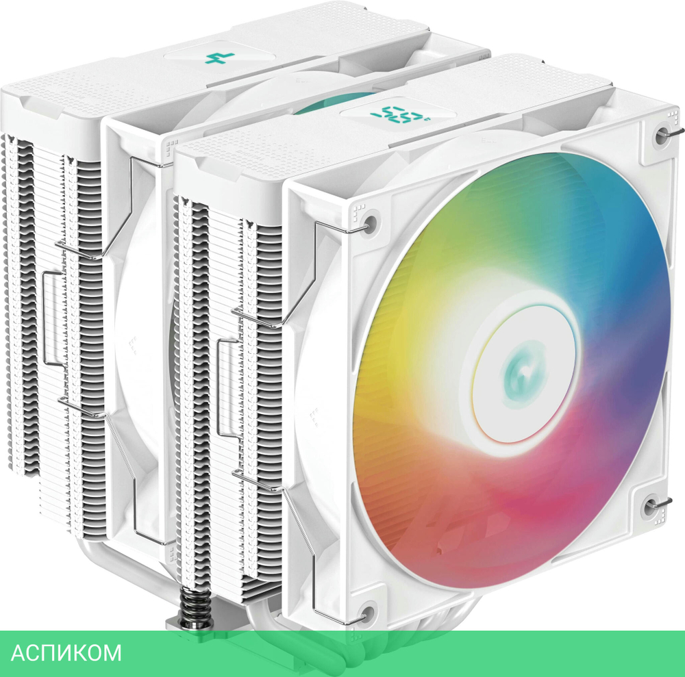 Кулер для процессора DeepCool AG620 Digital WH ARGB (R-AG620-WHADMN-G-2)