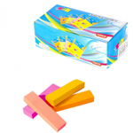 Флажки-закладки с клеевым краем, Alingar, "Прямоугольник", неон, 4 цвета 20*76 мм, 76*76 мм, европодвес