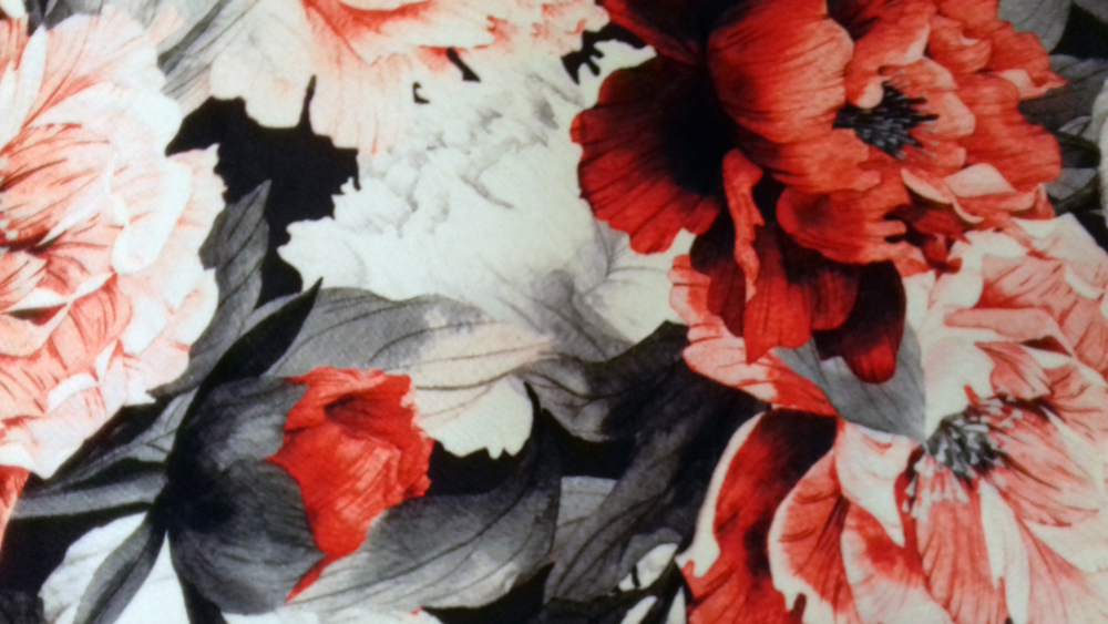 Микровелюр Xpoint 0076.04 Цветы