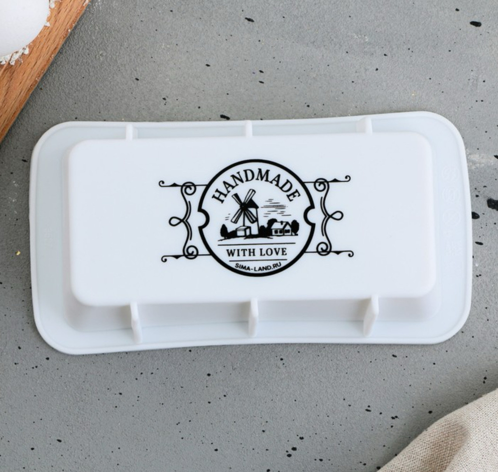 Форма для выпечки, силикон Handmade with love, 16.6 х 8.8 х 4.8 см