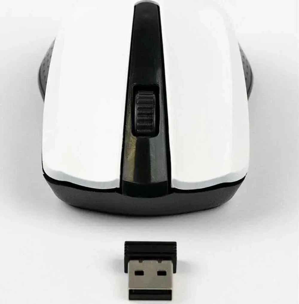 Мышь беспроводная PERFEO RAINBOW PF-3435 3 кн черно-белая