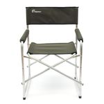 Кресло складное СЛЕДОПЫТ, 560х470х830 мм, сталь 22 мм, хаки/2/