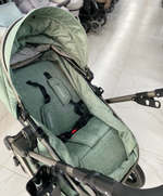 Детская коляска 3в1 LUXMOM 555 Зелёный текстиль