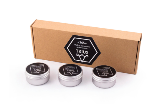 Набор бальзамов для бороды Trius 365