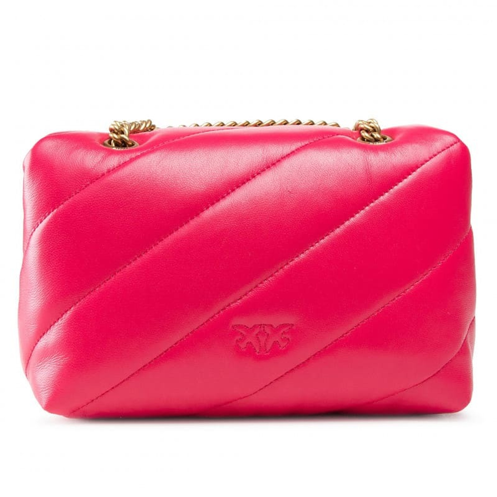 MINI LOVE BAG PUFF MAXI QUILT – magenta