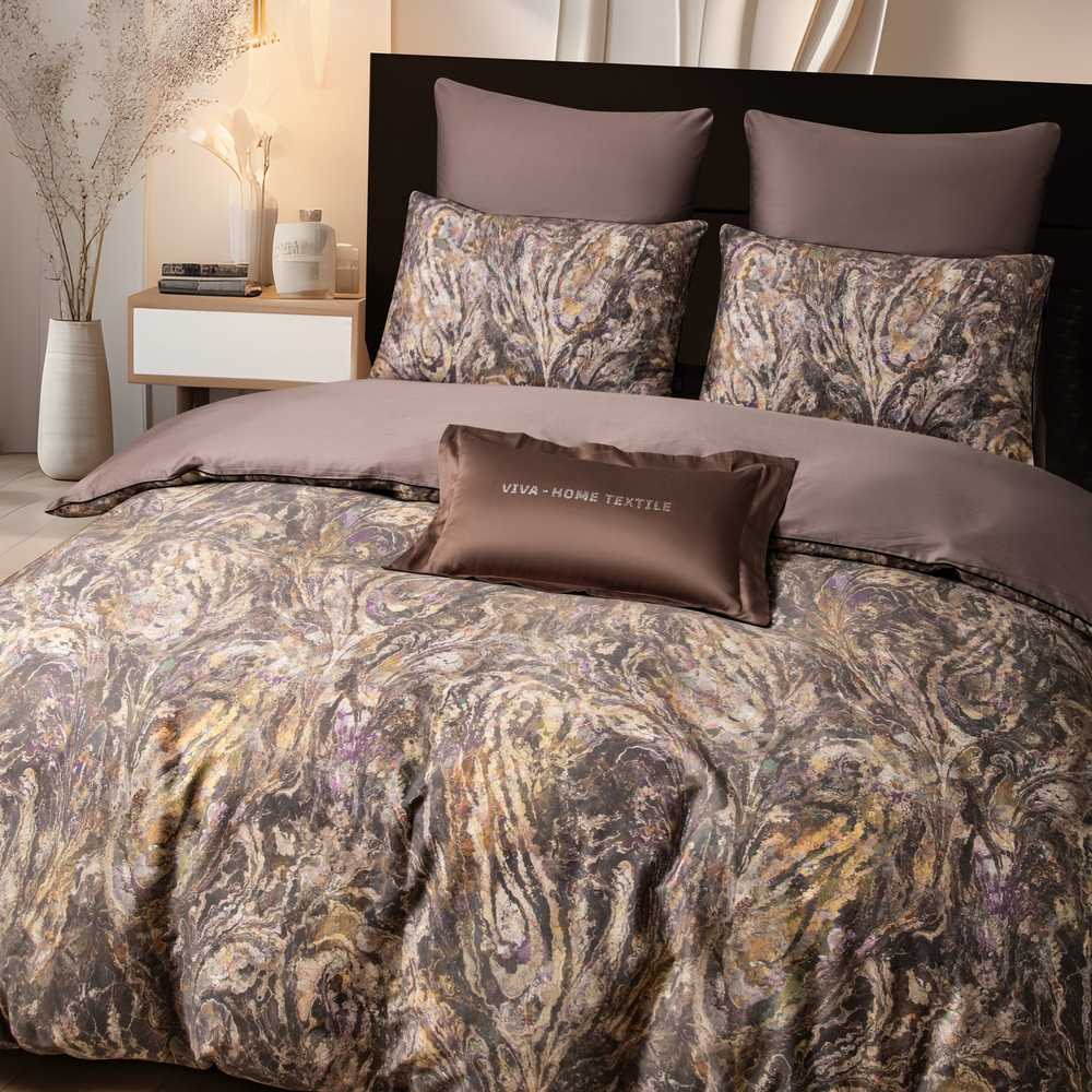 Комплект постельного белья Сатин Премиум на резинке CPAR051