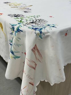Скатерть НОВЫЙ ГОД 150/220 ЛИКВИ!