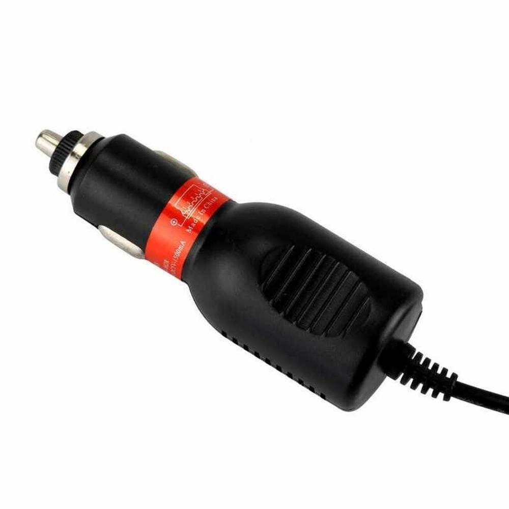 Автомобильная зарядка Mini USB 5V 1А (черный) 3м