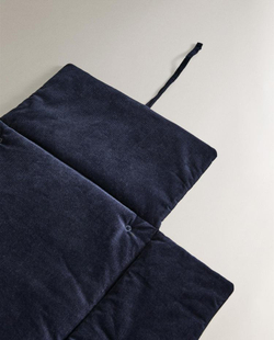 ZARA HOME ДЕТСКИЙ ПЕЛЕНАЛЬНЫЙ КОВРИК, СИНИЙ