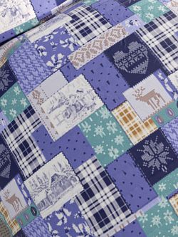 Пододеяльник Сказка "Зимний пейзаж" 2-сп 175х215 см, перкаль