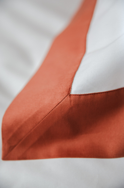 Постельное белье cемейное Сlaire&Caroll Adour Aereo белое