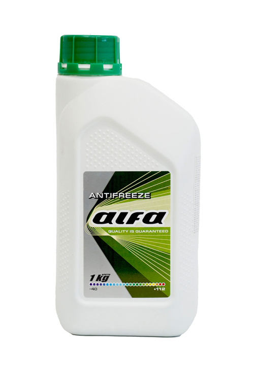АНТИФРИЗ "ALFA" ЗЕЛЕНЫЙ 1КГ