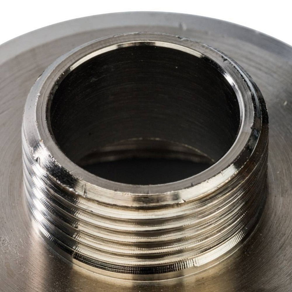 Переходник STOUT никелированный 1 1/2"x3/4" ВР/НР