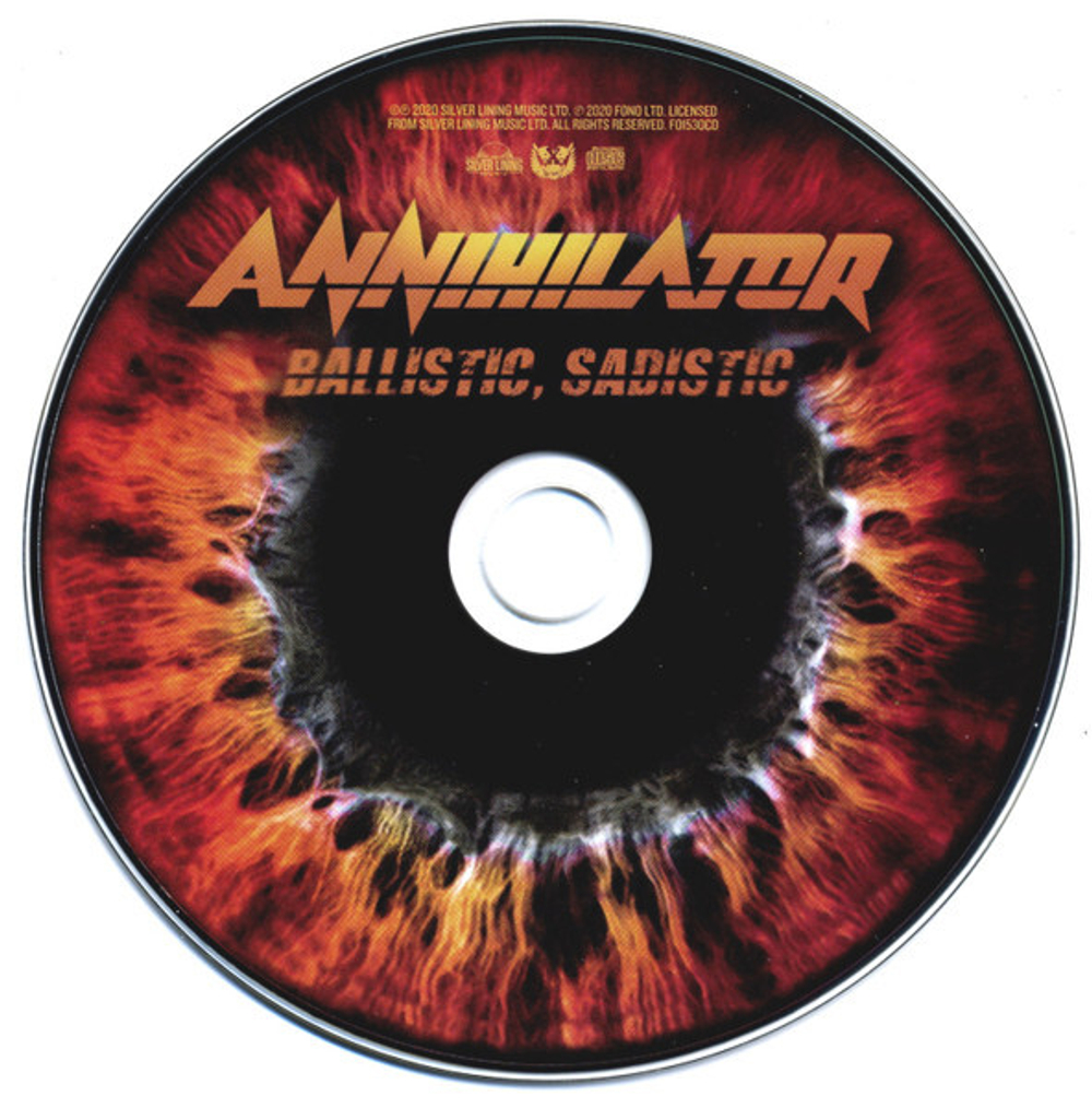 Annihilator / Ballistic, Sadistic (RU)(CD)