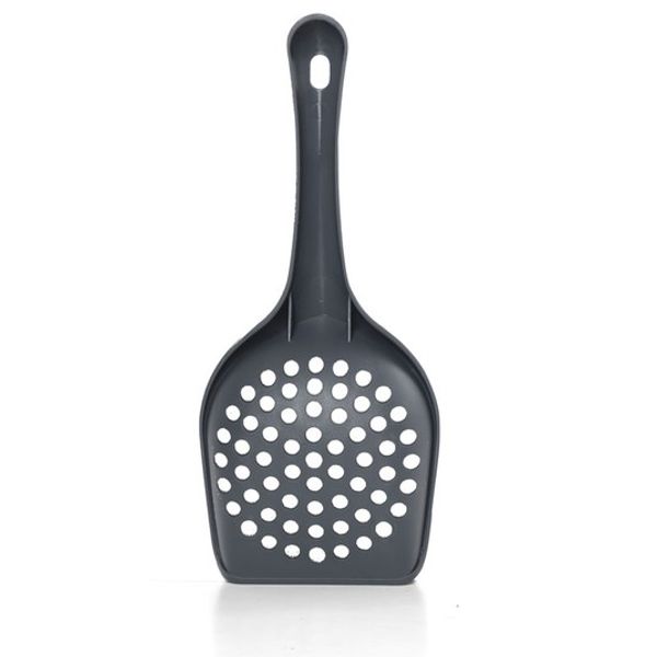 Cовок с подставкой Triol для кошачьего туалета, серый, 275*170*95мм