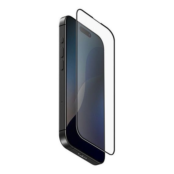 Защитное стекло Uniq OPTIX (+installer) для iPhone 16 Pro Matte Clear/Black (IP6.3P(2024)-MATTE)