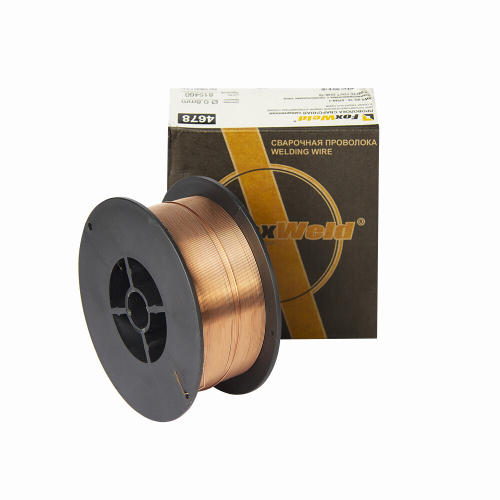 Проволока сварочная омедненная для полуавтомата Св-08Г2С (ER70S-6) 0,6мм 0,9кг