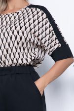 Костюм "Пенелопа" (беж/блэк) К7171 LT Collection (Акция)