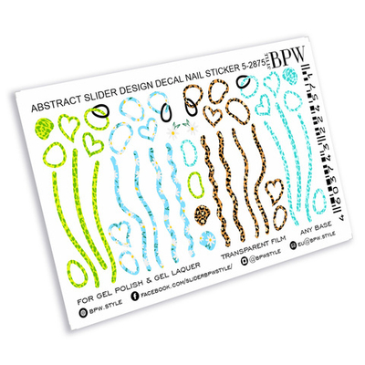 Слайдер-дизайн BPW Абстрактный цветы и пятна 2