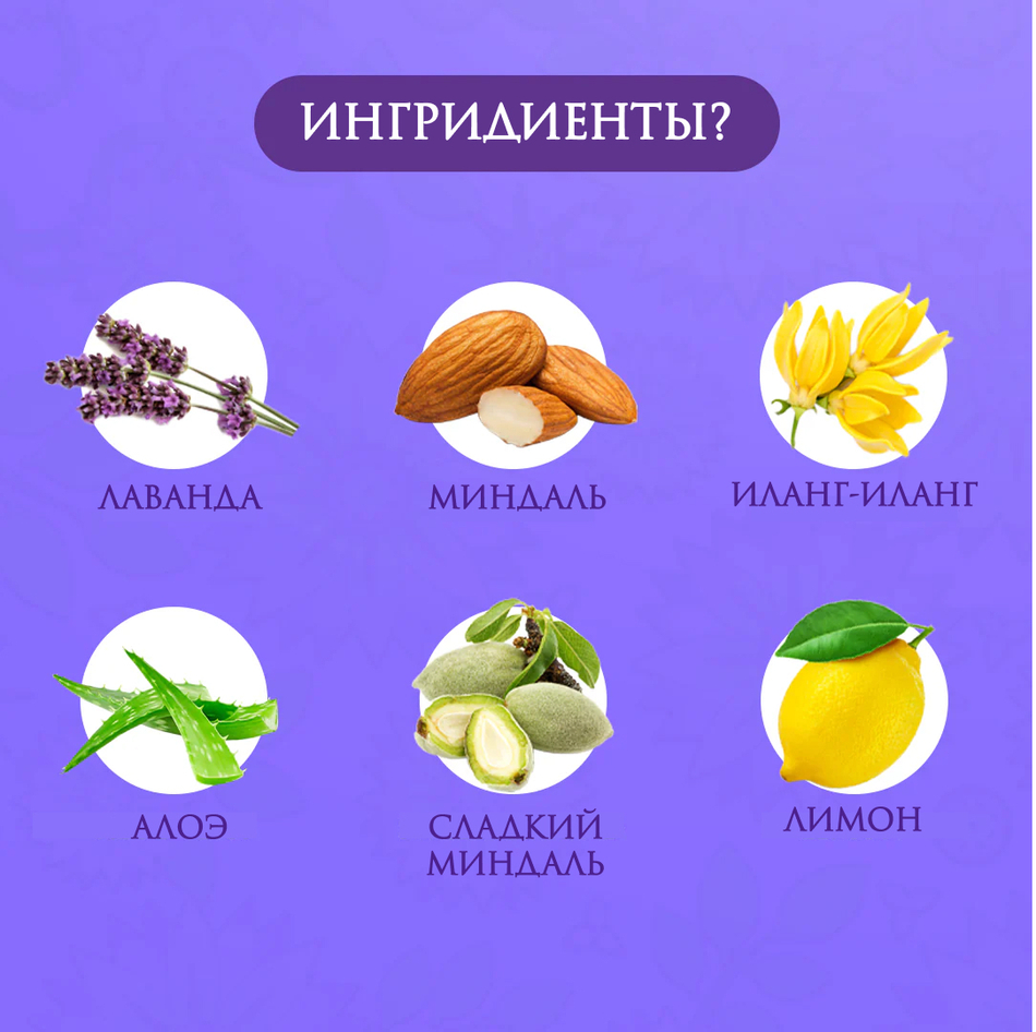 Гель для ванны и душа "СПОКОЙНОЙ НОЧИ" (250мл)