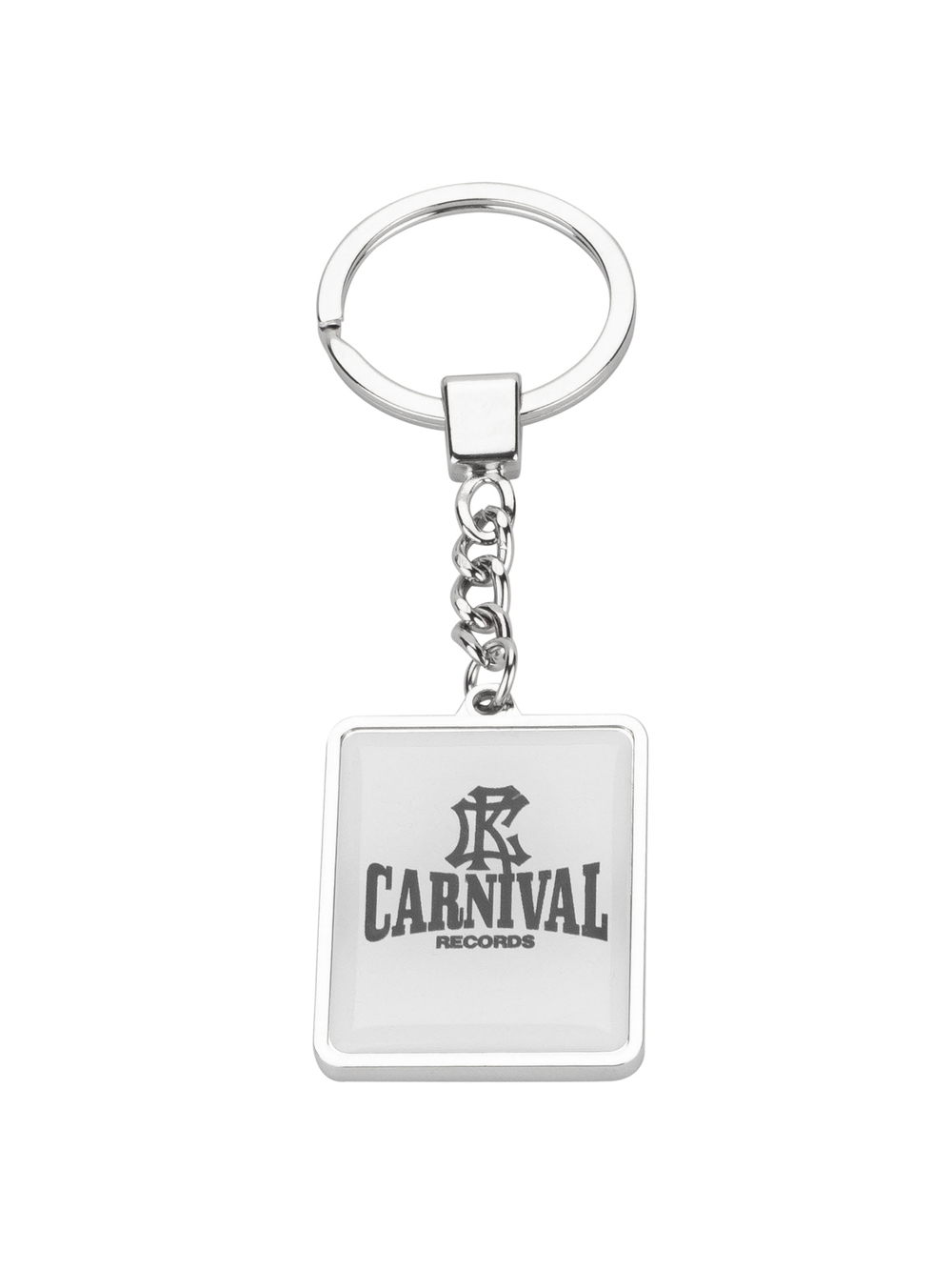 CARNIVAL RECORDS LOGO TRINKET WHITE
