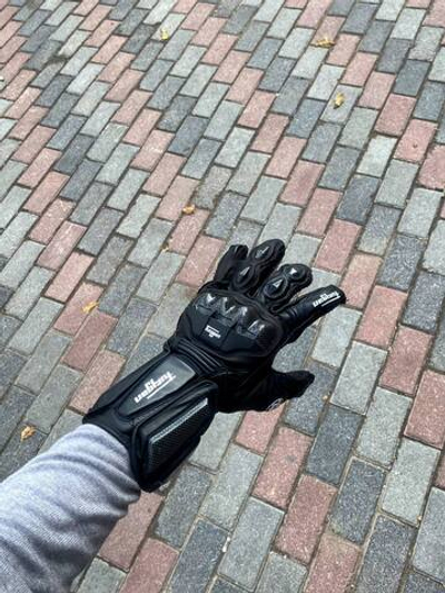 Кожаные мотоперчатки Fury Long