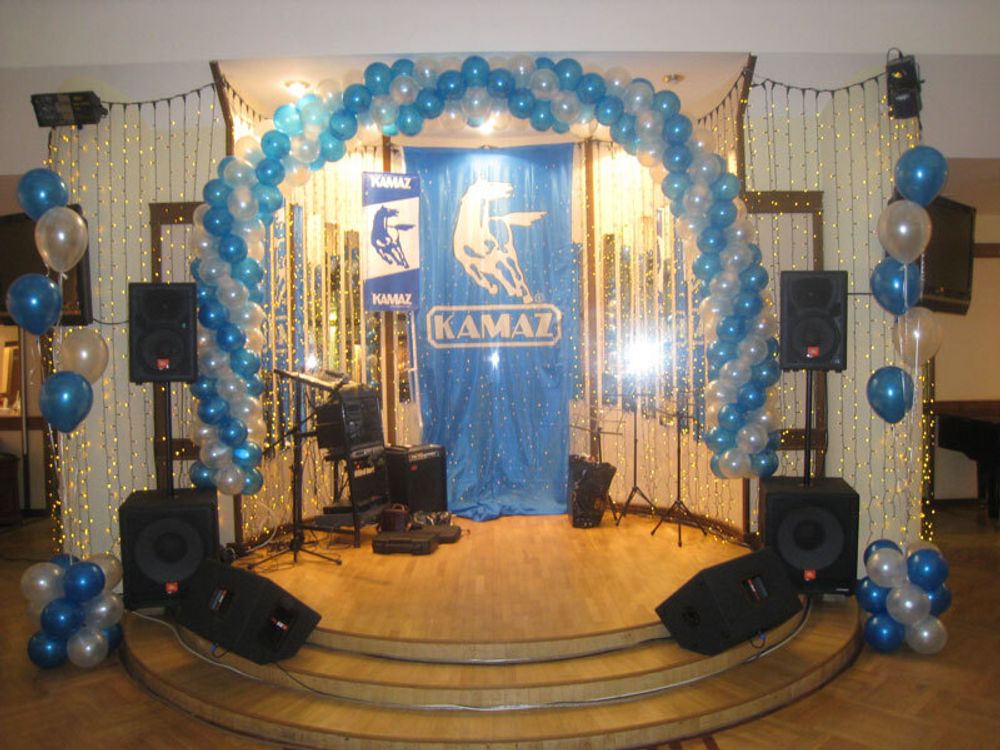 Оформление воздушными шарами корпоративных мероприятий