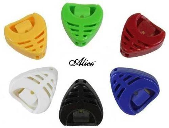 Футляр для медиаторов "сердце с дырками Alice A010B