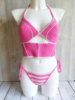 Вязаный купальник