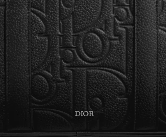 Портфель Dior Zipped, чёрный
