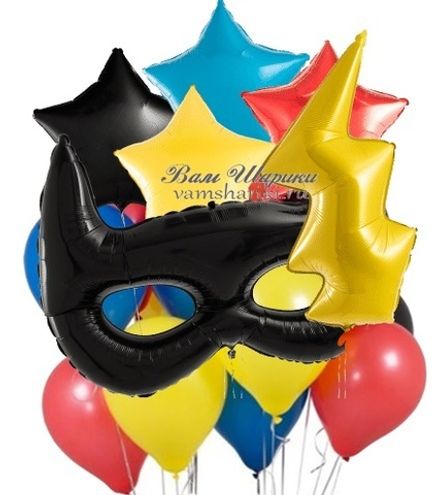 Букет шаров "Нашему Супергерою"