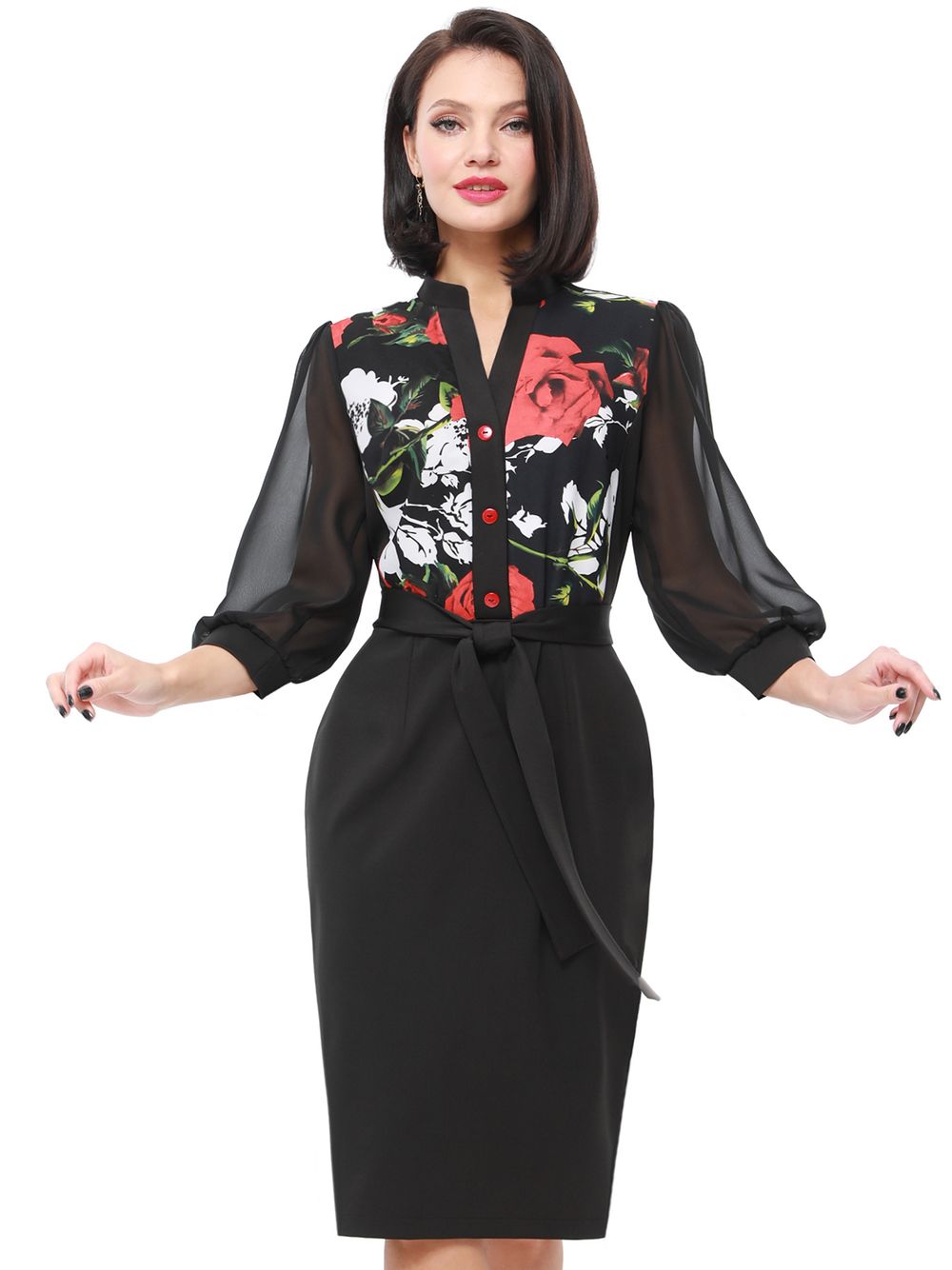 Платье Потрясающе красива, блэк DStrend (Акция)